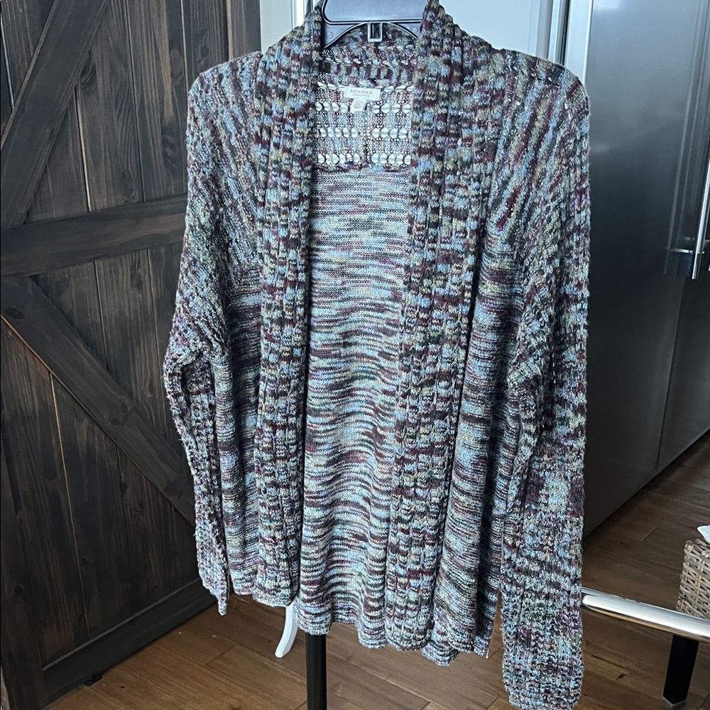 Elegant multi color Knit Cardigan from Kohls